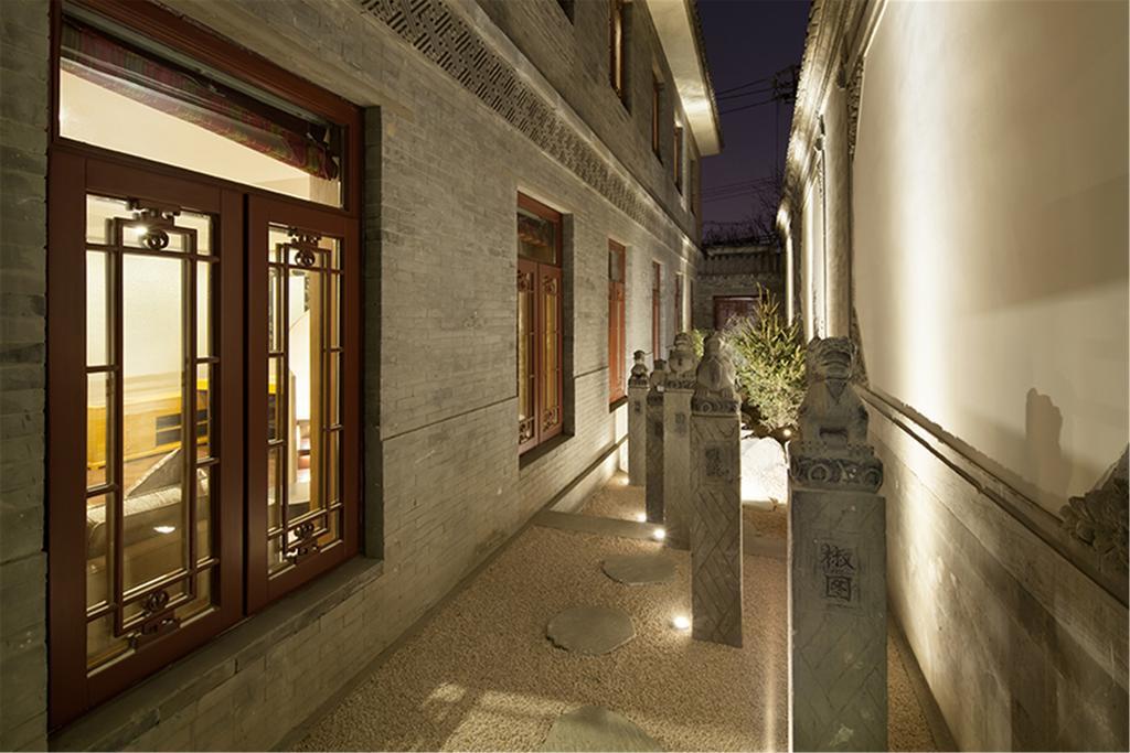 Отель Beijing Ruyuan Courtyard Экстерьер фото