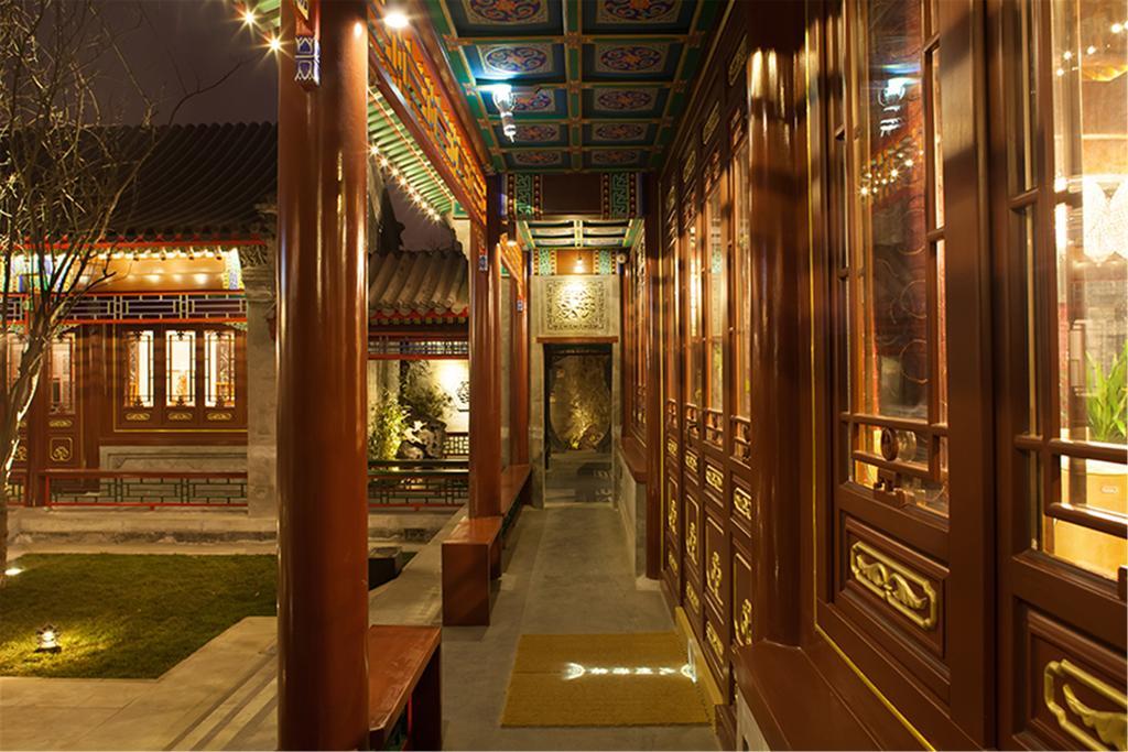 Отель Beijing Ruyuan Courtyard Экстерьер фото